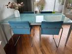 Arco Frame design vintage stoelen, Ophalen, Gebruikt, Blauw, Design Arco Frame