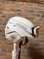 Skihelm met Uvex bril., Ophalen, Overige typen, Salomon, Zo goed als nieuw