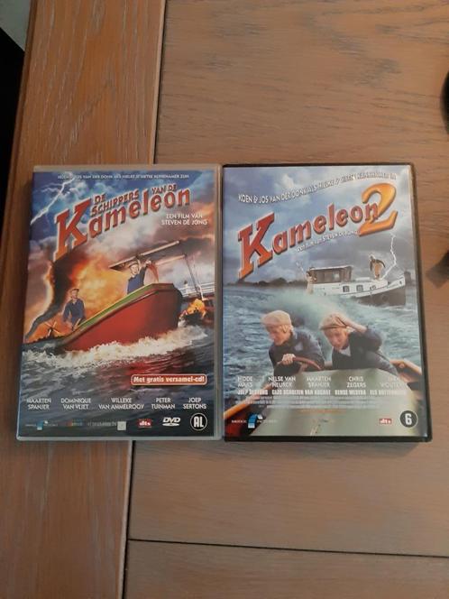 DVD De Schippers van de Kameleon en DVD Kameleon 2, Cd's en Dvd's, Dvd's | Kinderen en Jeugd, Zo goed als nieuw, Avontuur, Vanaf 6 jaar