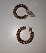 Nieuwe goudkleurige oorringen, Sieraden, Tassen en Uiterlijk, Oorbellen, Overige materialen, Hangers, Verzenden, Nieuw