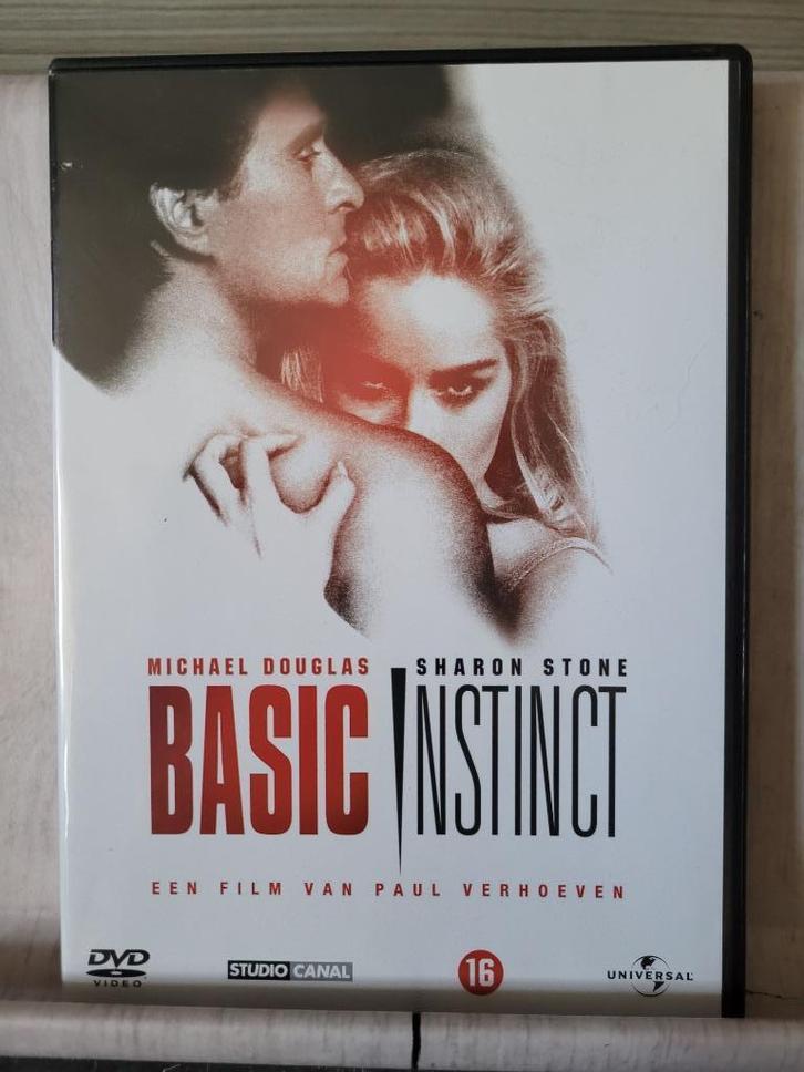 Basic Instinct (1992)  Sharon Stone en Michael Douglas – Dvd, Cd's en Dvd's, Dvd's | Thrillers en Misdaad, Zo goed als nieuw, Maffia en Misdaad