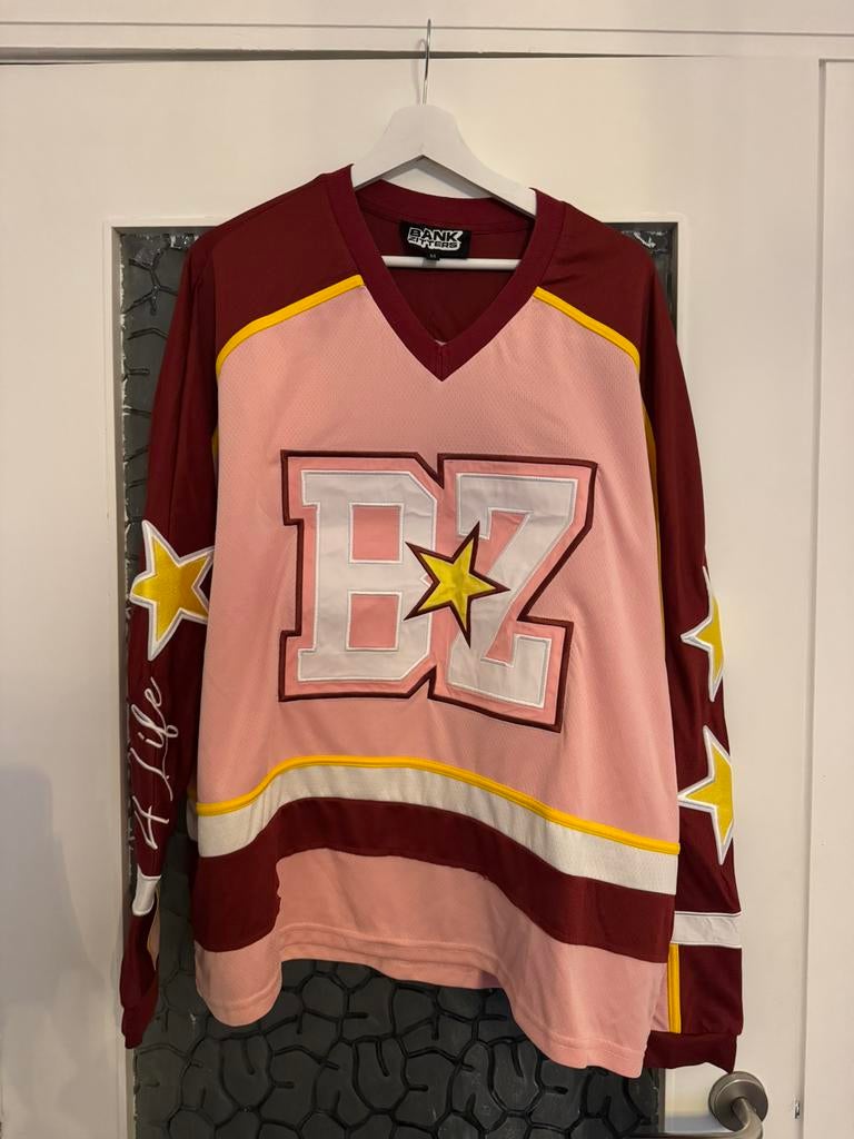 Bankzitters Jersey M roze/rood, Ophalen of Verzenden, Nieuw, Overige maten, Rood