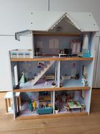 Leuk retro poppenhuis (78hx58b), Ophalen, Gebruikt