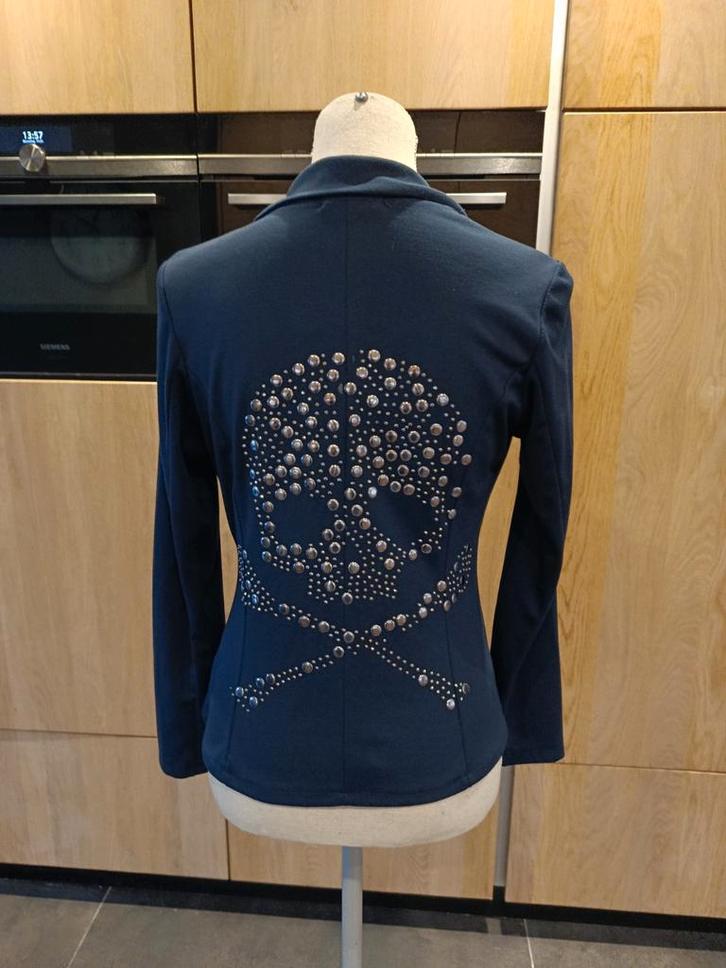 Nieuw blauw colbert jasje - maat S (valt kleiner), Kleding | Dames, Jasjes, Kostuums en Pakken, Nieuw, Jasje, Maat 36 (S), Blauw