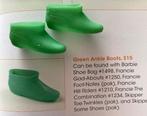 Vintage barbie /skipper Ankle Boots👢👢👢, Ophalen of Verzenden, Zo goed als nieuw, Kleertjes
