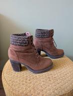 2-Bizzy Enkellaarzen - Maat 36, Kleding | Dames, Schoenen, Bruin, Lage of Enkellaarzen, Ophalen of Verzenden, Zo goed als nieuw