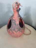 Mooie hangbloempot van aardewerk retro jaren 70, Ophalen of Verzenden, Huis en Inrichting