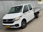 Volkswagen Transporter 2.0 TDI L2H1 DC Pick Up 6pers Airco N, Auto's, Voorwielaandrijving, Start-stop-systeem, Euro 6, 4 cilinders