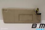 Zonneklep rechts beige Golf 4 / Passat 3B 3B0857552D, Gebruikt