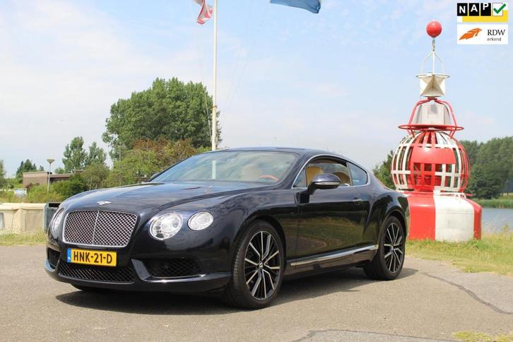 Bentley Continental GT 4.0 V8 *ORIGINEEL 1e EIGENAAR !, Auto's, Bentley, Bedrijf, Te koop, Continental, 4x4, ABS, Achteruitrijcamera