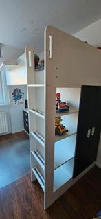 Ikea Stuva/Smastad Hoogslaper met Bureau en Kast, Ophalen, Gebruikt, Hoogslaper