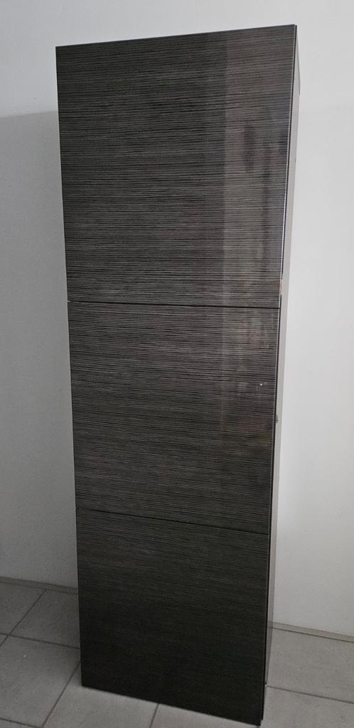 Ikea Besta kast zwartbruin 60x40x192cm, Huis en Inrichting, Kasten | Overige, Gebruikt, Ophalen