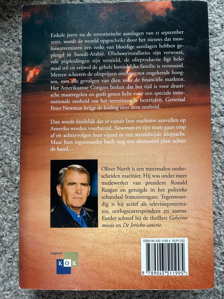 3 Oliver North Thrillers - Hoog Spel, Jericho, Geheime Missi, Boeken, Ophalen of Verzenden, Gelezen, Amerika