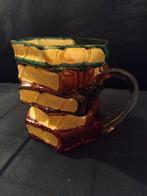 Mok van opgestapelde boeken van glas, Huis en Inrichting, Keuken | Servies, Glas of Glazen, Nieuw, Ophalen of Verzenden, Glas