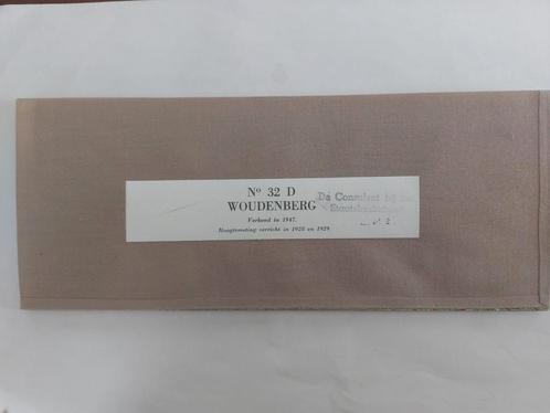 32D Stafkaart uit 1952 Woudenberg - Maarn - Doorn Amersfoort, Boeken, Atlassen en Landkaarten, Zo goed als nieuw, Landkaart, Nederland