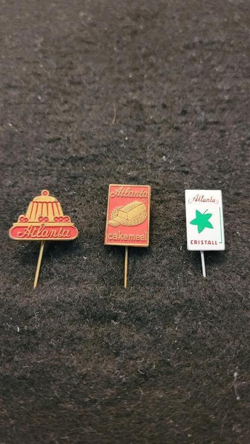 Atlanta pudding Groningen speldjes, Verzamelen, Speldjes, Pins en Buttons, Zo goed als nieuw, Speldje of Pin, Merk, Verzenden