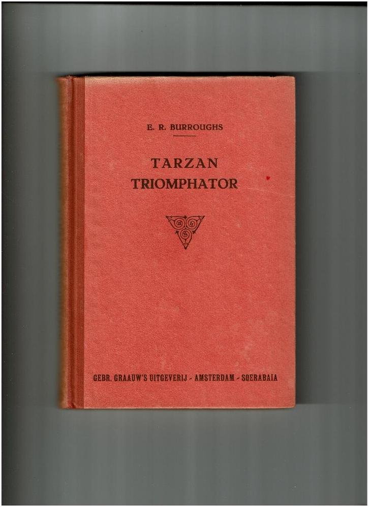 Tarzan triomphator, Boeken, Overige Boeken, Gelezen, Ophalen of Verzenden