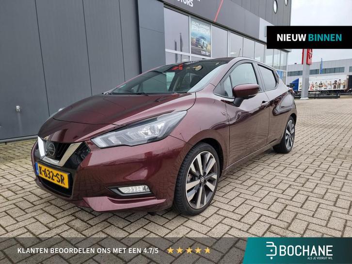 Nissan Micra 1.0 IG-T Tekna | Trekhaak | 360º Camera | BOSE, Auto's, Nissan, Bedrijf, Te koop, Micra, 360° camera, ABS, Airbags
