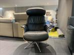 Flexlux Clement fauteuil – showroommodel, Minder dan 75 cm, Hout, Ophalen of Verzenden, Zo goed als nieuw