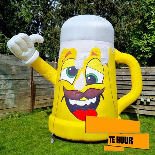 Bierpul Cartoon 3,5m (te Huur), Hobby en Vrije tijd, Feestartikelen | Verhuur, Nieuw, Abraham of Sarah, Ophalen of Verzenden