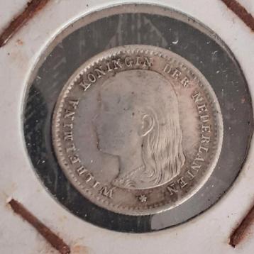 10 cent wilhelmina 1896 beschikbaar voor biedingen