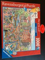 Ravensburger puzzel Amsterdam 1000 stukjes, Ophalen, 500 t/m 1500 stukjes, Zo goed als nieuw