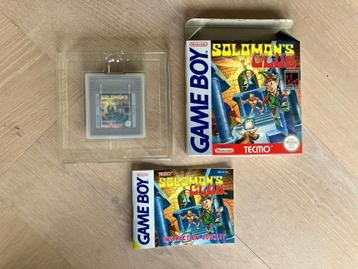 Gameboy: Solomon's Club (zeldzame SCN editie) beschikbaar voor biedingen