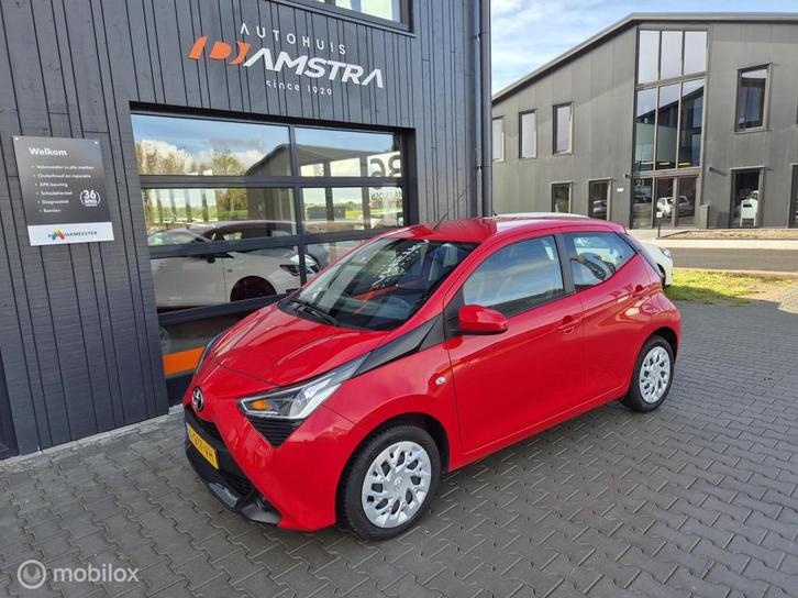 Toyota Aygo 1.0 VVT-i x-joy|Airco|Cruise|Apple Carplay|Camer, Auto's, Toyota, Bedrijf, Te koop, Aygo, ABS, Achteruitrijcamera