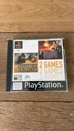 Medal of honor en medal of honor underground ps1, Spelcomputers en Games, Games | Sony PlayStation 1, Gebruikt, Shooter, 1 speler