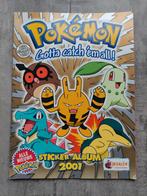 Vintage pokemon stickeralbum COMPLEET, uit 2001, Ophalen of Verzenden, Gebruikt