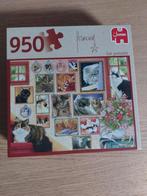 Zgan! Francien Katten Portretten Puzzel. 950 Stukjes, Ophalen of Verzenden, 500 t/m 1500 stukjes, Zo goed als nieuw, Legpuzzel