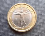 Italië 1 euro Leonardo da Vinci 2002, Postzegels en Munten, Ophalen of Verzenden, Italië, 2 euro, Losse munt