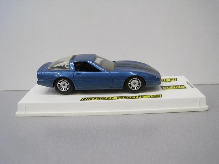 Chevrolet Corvette Solido 1513  1:43, Hobby en Vrije tijd, Modelauto's | 1:43, Zo goed als nieuw, Auto, Solido, Ophalen of Verzenden
