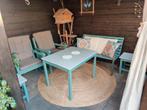 Tuinset stoelen en bank, Tuin en Terras, Tuinsets en Loungesets, Ophalen, Gebruikt, Bank