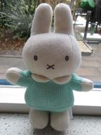Nijntje met mintgroen gebreid lijf van Hema meet ca 23 cm, Ophalen of Verzenden, Zo goed als nieuw, Konijn