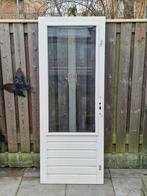 Buitendeur hardhout, Ophalen, Gebruikt, 80 tot 100 cm, Buitendeur