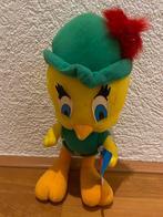 Orginele Looney Tunes Tweety als Robin Hood knuffel, Ophalen of Verzenden, Zo goed als nieuw, Overige typen