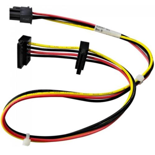 4 Pin To 2 X SATA Power Cable Motherboard HP, Computers en Software, Pc- en Netwerkkabels, Gebruikt, Verzenden