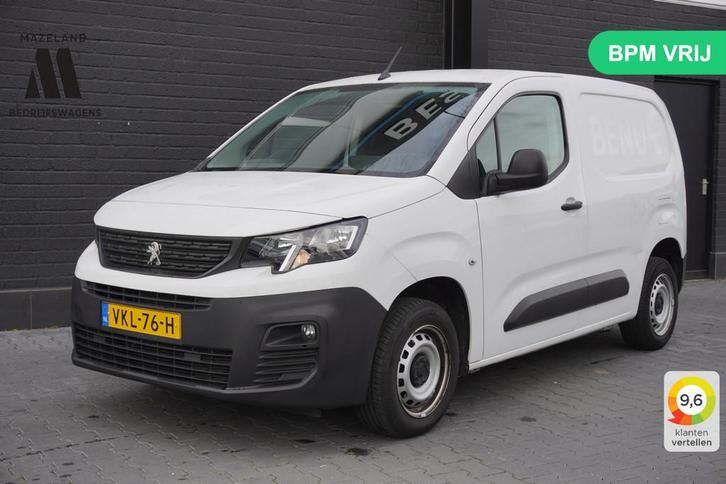 Peugeot Partner 1.2 PureTech Benzine! EURO 6 - Airco - Navi, Auto's, Bestelauto's, Bedrijf, Te koop, ABS, Airconditioning, Alarm
