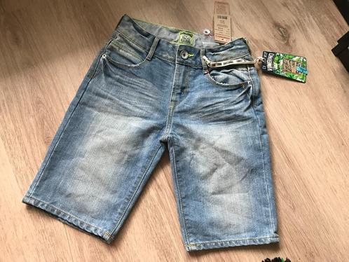 Vingino jongens denim bermuda short korte broek Cahan 140, Kinderen en Baby's, Kinderkleding | Maat 140, Nieuw, Jongen, Broek