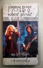 VHS Jimmy Page Robert Plant No Quarter Unledded, Cd's en Dvd's, VHS | Documentaire, Tv en Muziek, Alle leeftijden, Gebruikt, Verzenden