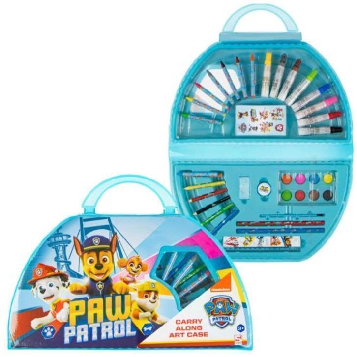 SALE | Paw Patrol Tekenkoffer - 50 Delig -Knutselkoffer, Kinderen en Baby's, Speelgoed | Educatief en Creatief, Nieuw, Ophalen of Verzenden