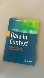 Data in context geschreven door Bas van Gils, Boeken, Informatica en Computer, Ophalen of Verzenden, Zo goed als nieuw, Bas van Gils