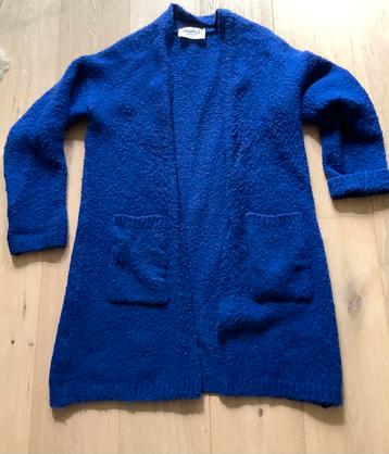 SIMPLE blauw vest medium heerlijk warm beschikbaar voor biedingen