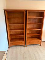 Houten boekenkasten - Vintage - 2x, Huis en Inrichting, Kasten | Boekenkasten, Ophalen, Gebruikt, 50 tot 100 cm, 150 tot 200 cm