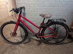 Merida Crossway Urban dames Rood fiets, Versnellingen, Zo goed als nieuw, 50 tot 53 cm, Ophalen