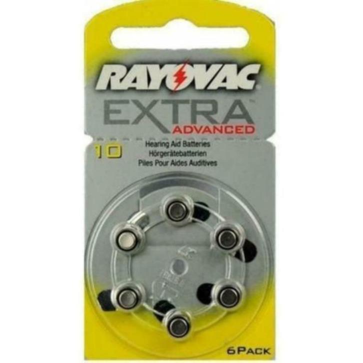 RAYOVAC HOORTOESTEL BATTERIJEN TYP 10 PR70 P10, Audio, Tv en Foto, Accu's en Batterijen, Nieuw, Oplaadbaar, Ophalen