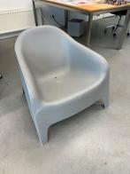 ikea skarpo tuinstoel buiten grijs, Tuin en Terras, Tuinstoelen, Ophalen of Verzenden, Gebruikt, Kunststof