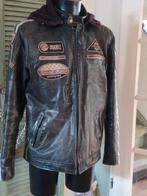 Vintage motor American - classics cycles jas met capuchon, Kleding | Heren, Ophalen of Verzenden, Maat 52/54 (L), Zwart
