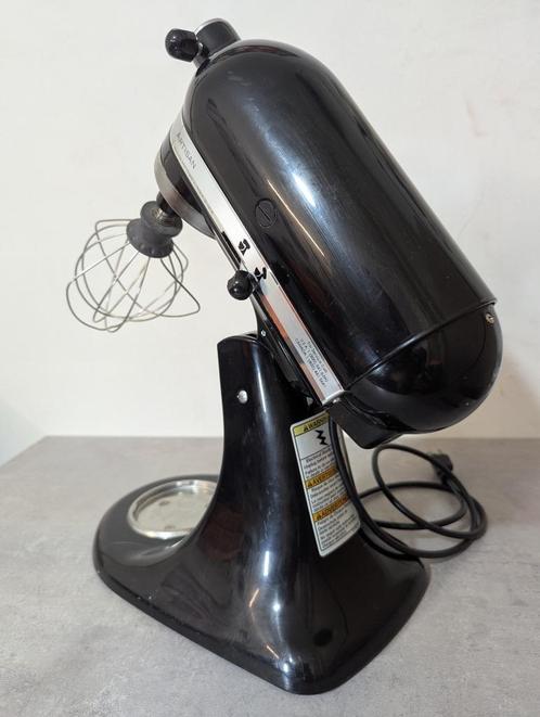 120V USA  KitchenAid Artisan Onyx Black 4.8, Witgoed en Apparatuur, Keukenmixers, Gebruikt, 4 liter of meer, 3 snelheden of meer